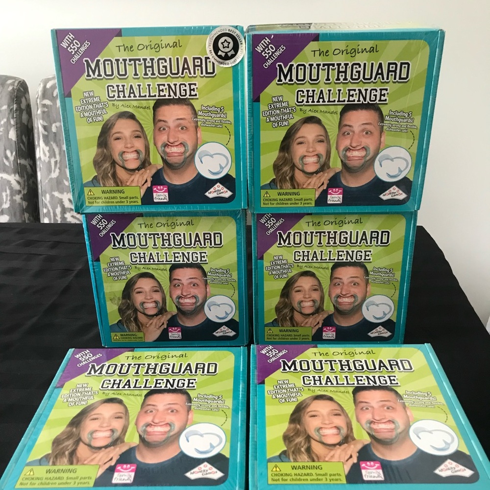 Birthday Prize/ Favour Bundle Lot. . Mouthguard Challenge Game